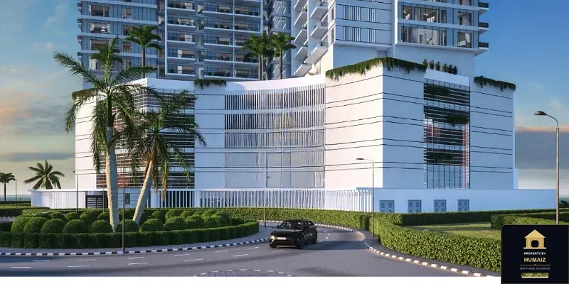2-Bedroom Luxury Apartment (Private Pool, 3 Bath, Suite 40) at HMR Waterfront For Sale in DHA Phase 8 Karachi — Property by Humaiz Architectural Asset