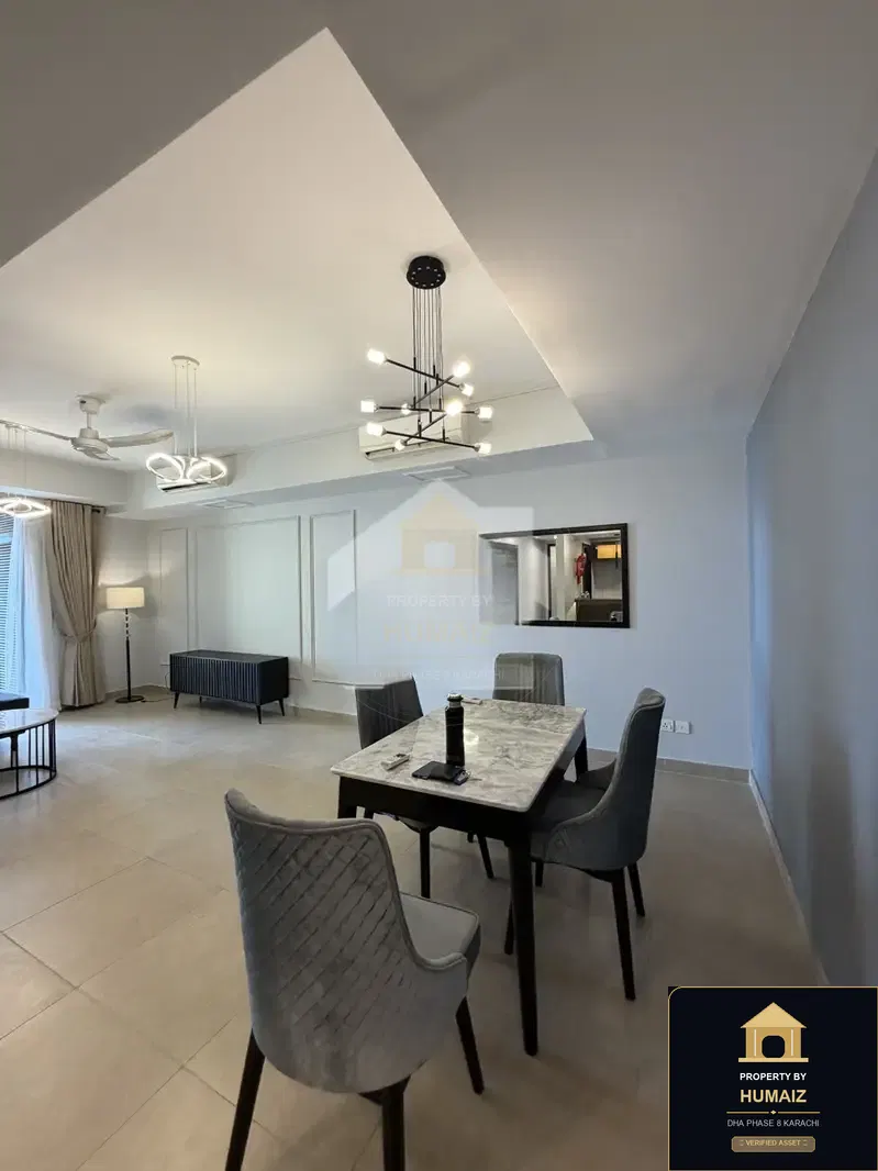 1-Bedroom Luxury Apartment (Sea Facing, 2 Bath, Suite 9) at Coral Towers For Sale in DHA Phase 8 Karachi — Photograph 2