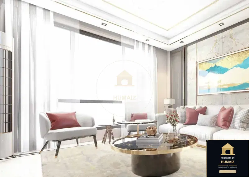 2-Bedroom Luxury Apartment (Sea Facing, 2 Bath, Suite 11) at HMR Waterfront For Sale in DHA Phase 8 Karachi — Property by Humaiz Architectural Asset