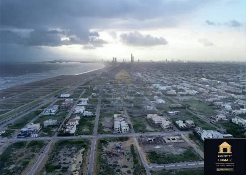 1,000 Sq. Yd. Residential Plot (Parcel 2) in Zone A For Sale in DHA Phase 8 Karachi — Property by Humaiz Architectural Asset