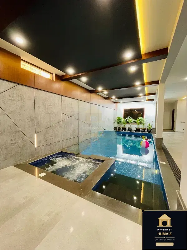 500 Sq. Yd. 5-Bedroom Luxury Villa (Private Pool, 6 Bath, Residence 2) in Zone B For Sale in DHA Phase 8 Karachi — Photograph 12
