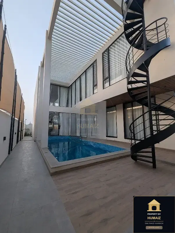 500 Sq. Yd. 5-Bedroom Luxury Villa (Brand New, 6 Bath, Residence 7) in Khayaban-e-Sahil For Sale in DHA Phase 8 Karachi — Photograph 9