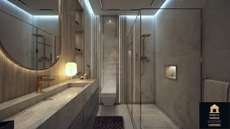 2-Bedroom Luxury Apartment (Sea Facing, 2 Bath, Suite 27) at HMR Waterfront For Sale in DHA Phase 8 Karachi — Photograph 21