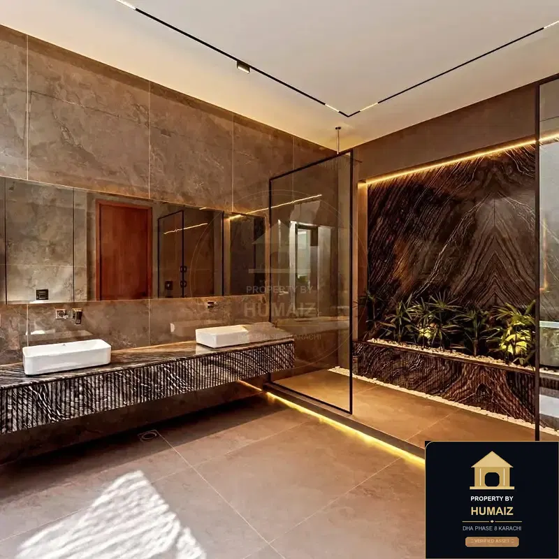 666 Sq. Yd. 6-Bedroom Luxury Villa (Private Pool, 6 Bath, Residence 5) in DHA Phase 8 For Sale in DHA Phase 8 Karachi — Property by Humaiz Architectural Asset