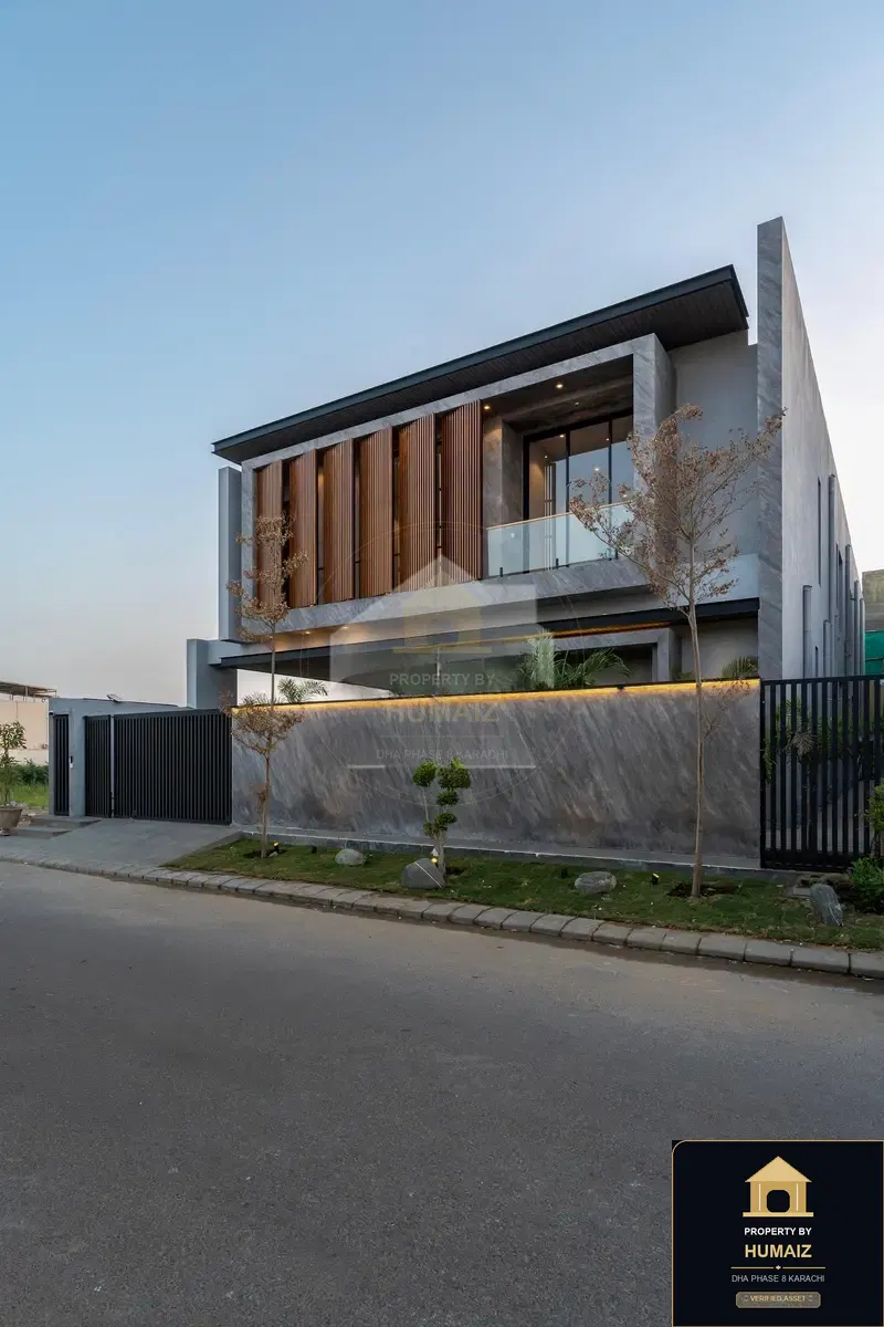 666 Sq. Yd. 6-Bedroom Luxury Villa on Khayaban-e-Faisal For Sale in DHA Phase 8 Karachi — Property by Humaiz Architectural Asset
