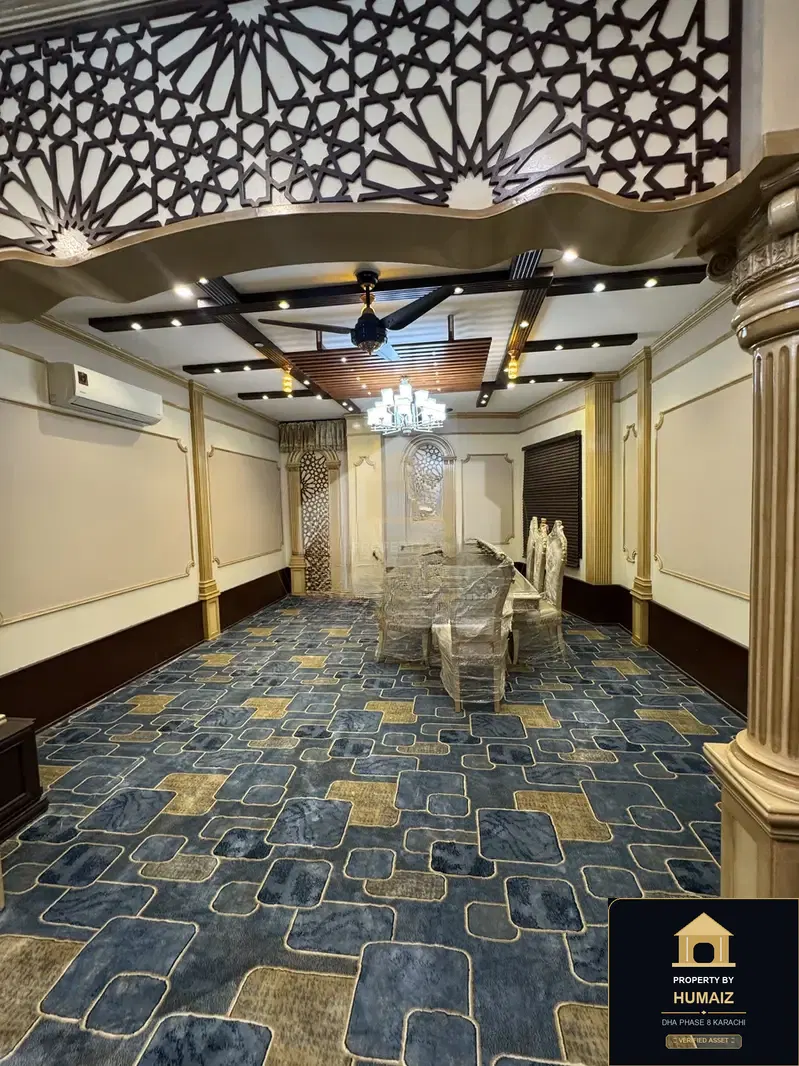 1,000 Sq. Yd. 6-Bedroom Luxury Villa (Private Pool, 6 Bath, Residence 14) in Zone A For Sale in DHA Phase 8 Karachi — Photograph 13