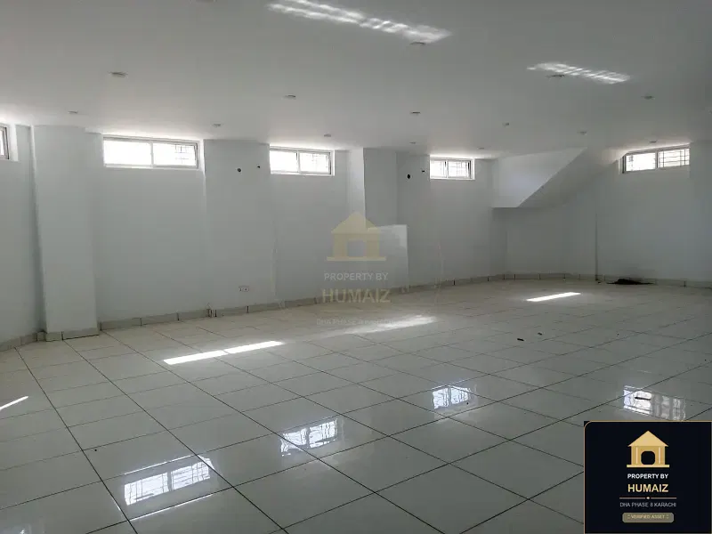 356 Sq. Yd. Commercial Retail Shop (Basement, 1 Bath, Unit 1) on Al-Murtaza Commercial For Rent in DHA Phase 8 Karachi — Photograph 4