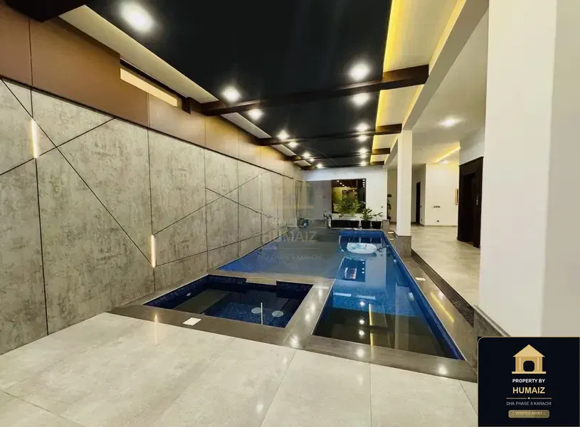 500 Sq. Yd. 5-Bedroom Luxury Villa (Private Pool, 6 Bath, Residence 73) in DHA Phase 8 For Sale in DHA Phase 8 Karachi — Photograph 13