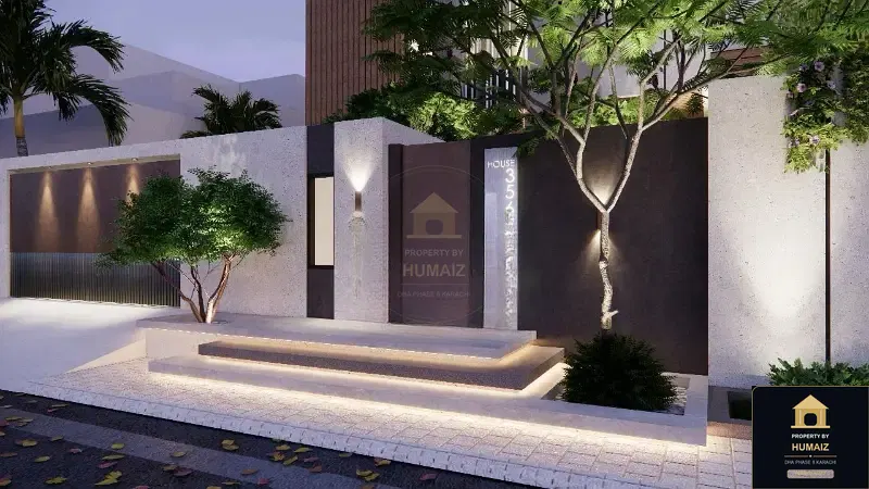 1,000 Sq. Yd. 9-Bedroom Luxury Villa in Khayaban-e-Tariq For Sale in DHA Phase 8 Karachi — Photograph 16