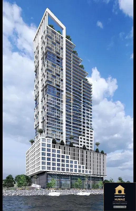 1-Bedroom Luxury Apartment (Sea Facing, 1 Bath, Suite 83) at HMR Waterfront For Sale in DHA Phase 8 Karachi — Photograph 2