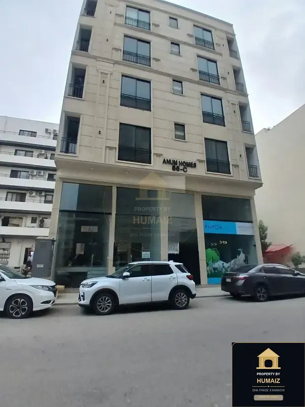 450 Sq. Yd. Commercial Retail Shop on Al-Murtaza Commercial For Rent in DHA Phase 8 Karachi — Property by Humaiz Architectural Asset