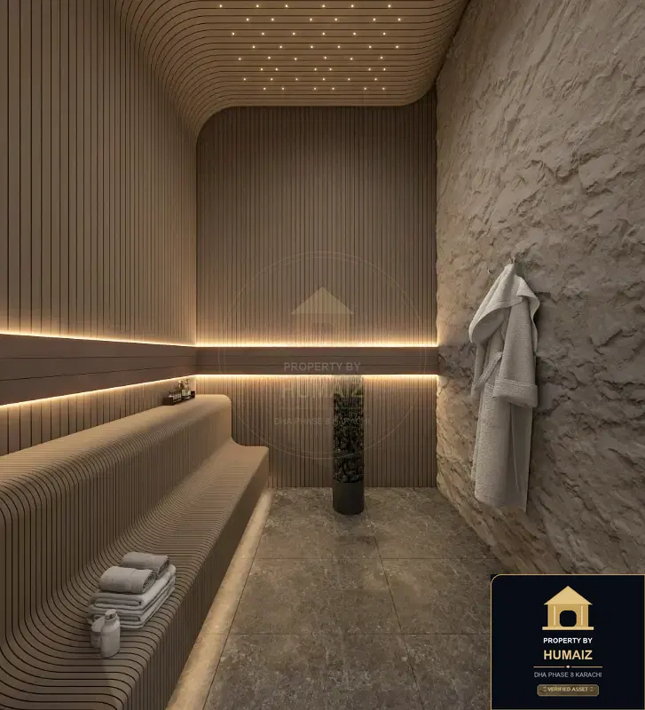 1-Bedroom Luxury Apartment at Tower D For Sale in DHA Phase 8 Karachi — Photograph 9