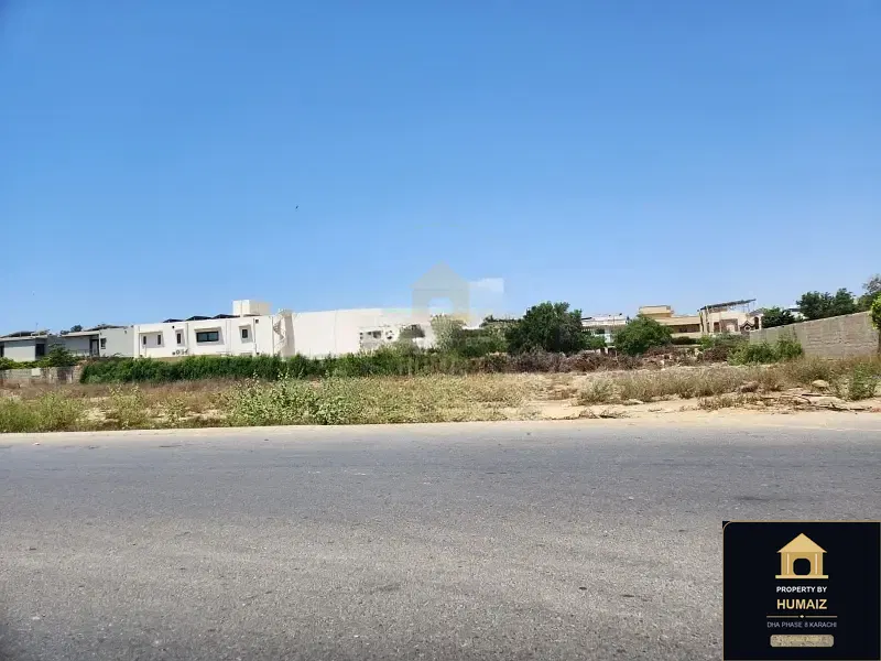 500 Sq. Yd. Residential Plot (Corner, Parcel 4) in Zone D For Sale in DHA Phase 8 Karachi — Property by Humaiz Architectural Asset