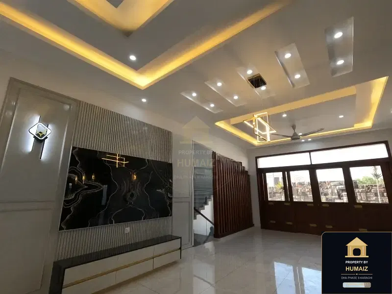 500 Sq. Yd. 5-Bedroom Luxury Villa (West Open, 6 Bath, Residence 29) in DHA Phase 8 For Sale in DHA Phase 8 Karachi — Photograph 7