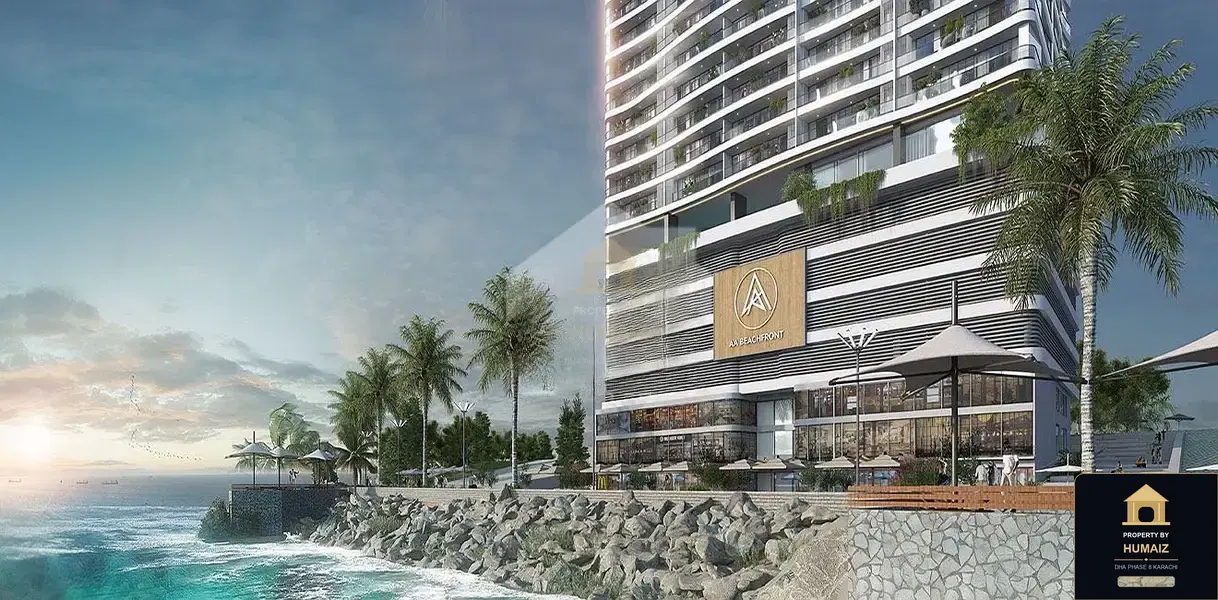 1-Bedroom Luxury Apartment (Sea Facing, 2 Bath, Suite 50) at HMR Waterfront For Sale in DHA Phase 8 Karachi — Photograph 2