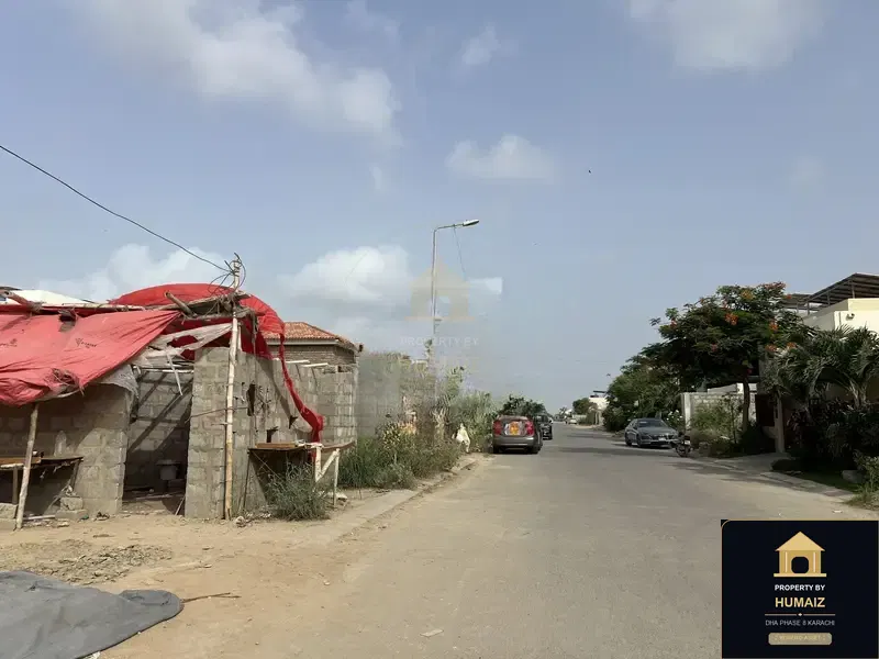 500 Sq. Yd. Residential Plot (West Open, Parcel 3) in Khayaban-e-Ghalib For Sale in DHA Phase 8 Karachi — Photograph 4