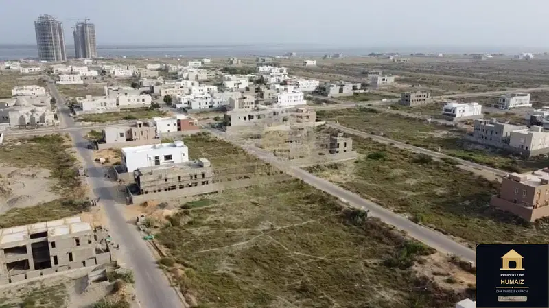 1,000 Sq. Yd. Residential Plot at HMR Waterfront For Sale in DHA Phase 8 Karachi — Property by Humaiz Architectural Asset