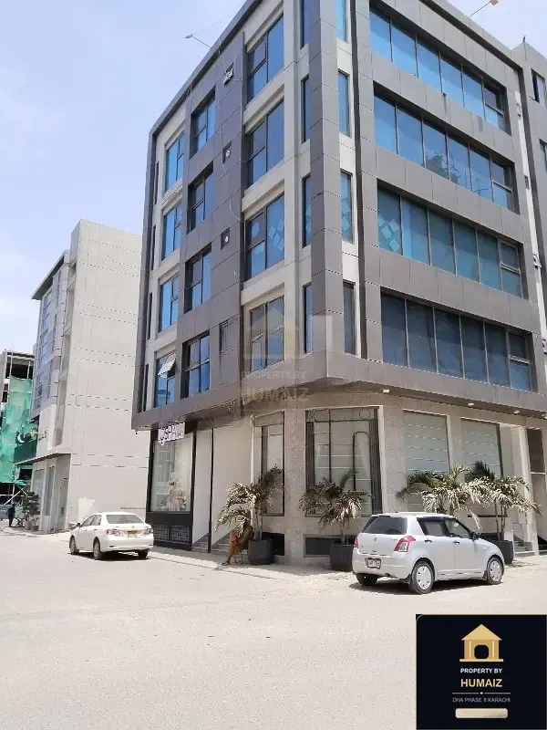 550 Sq. Yd. Commercial Retail Shop in Khayaban-e-Shaheen For Sale in DHA Phase 8 Karachi — Property by Humaiz Architectural Asset