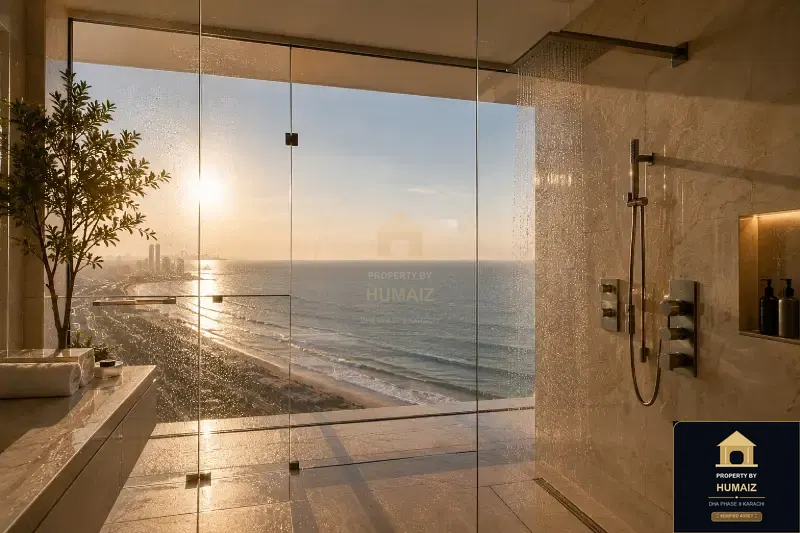 2-Bedroom Luxury Apartment (3 Bath, Suite 16) at Panorama For Sale in DHA Phase 8 Karachi — Property by Humaiz Architectural Asset