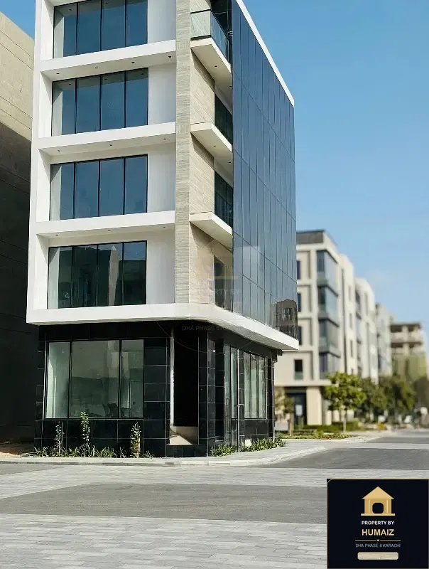 189 Sq. Yd. Commercial Retail Shop on Zulfiqar Commercial For Rent in DHA Phase 8 Karachi — Property by Humaiz Architectural Asset