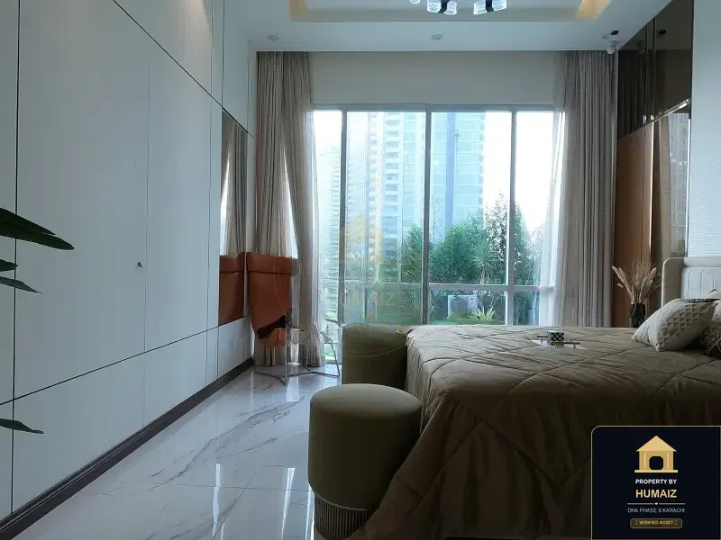 1-Bedroom Luxury Apartment (2 Bath, Suite 49) at HMR Waterfront For Sale in DHA Phase 8 Karachi — Photograph 2