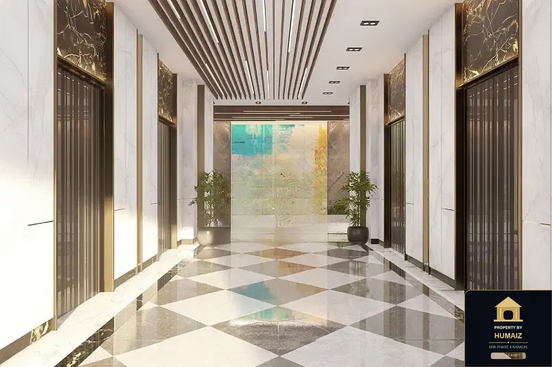 3-Bedroom Luxury Apartment (Sea Facing, 3 Bath, Suite 43) at HMR Waterfront For Sale in DHA Phase 8 Karachi — Photograph 9