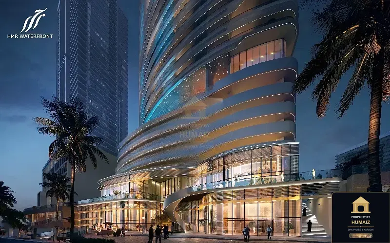 1-Bedroom Luxury Apartment (Sea Facing, 2 Bath, Suite 25) at HMR Waterfront For Sale in DHA Phase 8 Karachi — Photograph 7