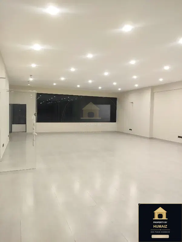 183 Sq. Yd. Commercial Retail Shop (Basement, Unit 9) on Al-Murtaza Commercial For Rent in DHA Phase 8 Karachi — Property by Humaiz Architectural Asset