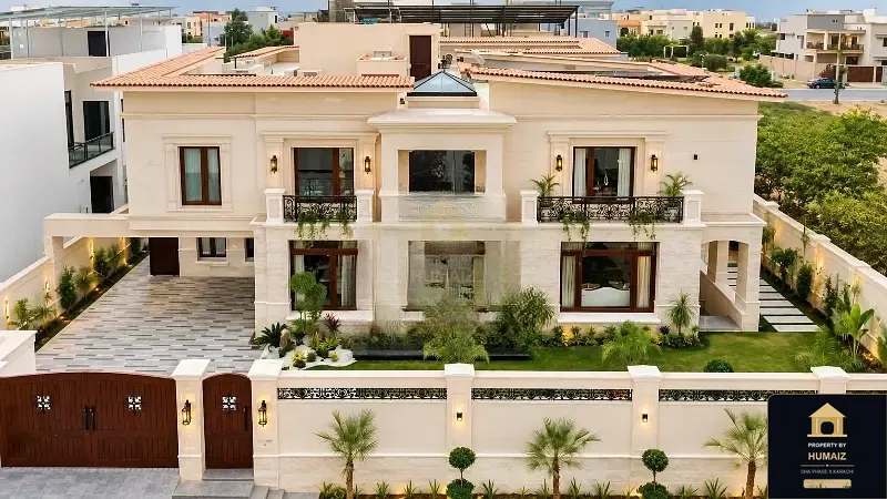 1,000 Sq. Yd. 6-Bedroom Luxury Villa (Private Pool, 6 Bath, Residence 55) in DHA Phase 8 For Sale in DHA Phase 8 Karachi — Photograph 2