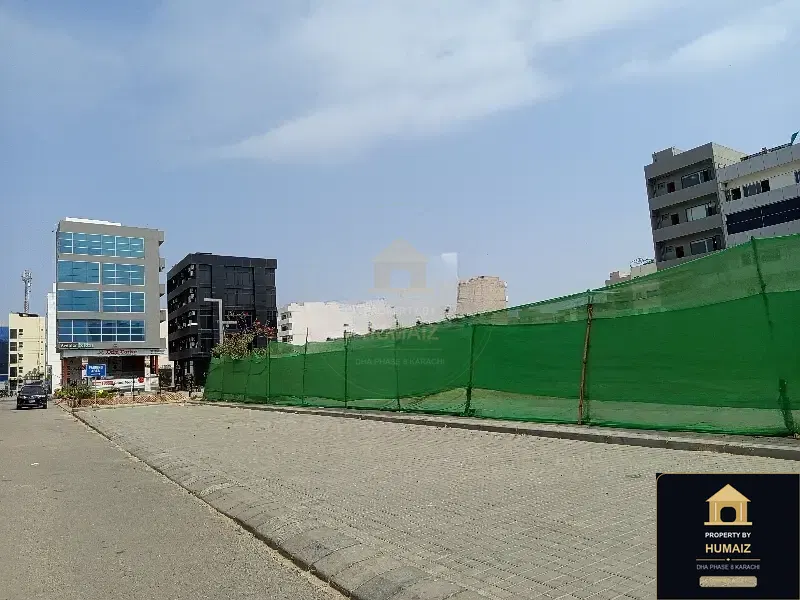 200 Sq. Yd. Commercial Plot (Parcel 11) on Al-Murtaza Commercial For Sale in DHA Phase 8 Karachi — Property by Humaiz Architectural Asset