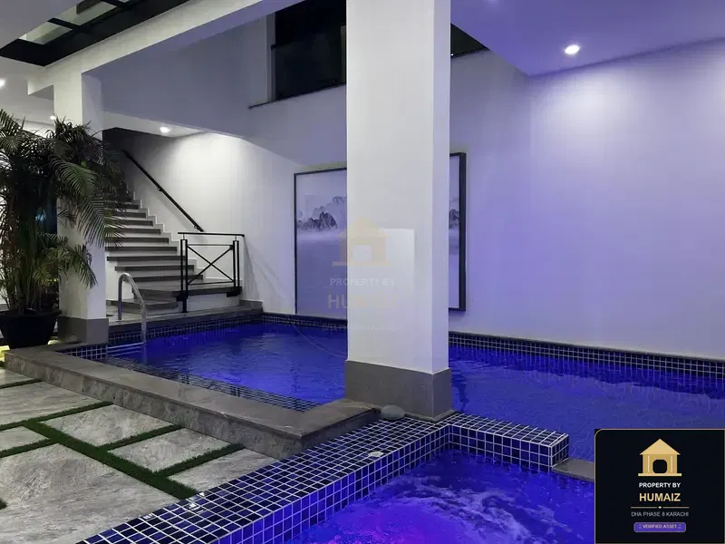 666 Sq. Yd. 6-Bedroom Luxury Villa (Private Pool, 6 Bath, Residence 2) in Zone A For Sale in DHA Phase 8 Karachi — Photograph 30