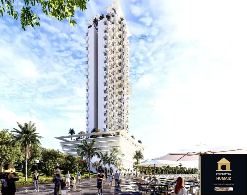 2-Bedroom Luxury Apartment (Sea Facing, 3 Bath, Suite 3) at HMR Waterfront For Sale in DHA Phase 8 Karachi — Photograph 2