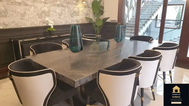 1,000 Sq. Yd. 6-Bedroom Luxury Villa (Basement, 6 Bath, Residence 2) in Zone A For Sale in DHA Phase 8 Karachi — Photograph 33