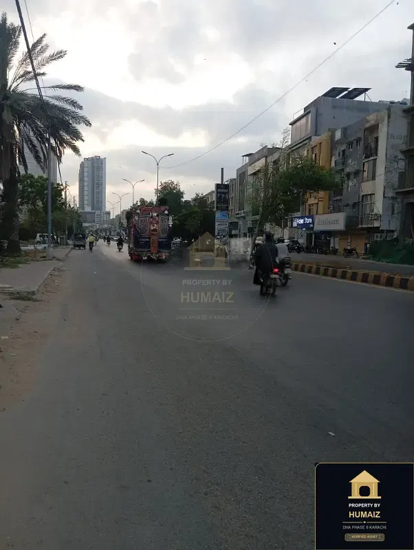 500 Sq. Yd. Residential Plot (West Open, Parcel 13) in Zone B For Sale in DHA Phase 8 Karachi — Property by Humaiz Architectural Asset