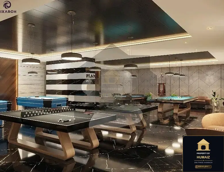 3-Bedroom Luxury Apartment (Park Facing, 3 Bath, Suite 15) at Park Edge For Sale in DHA Phase 8 Karachi — Property by Humaiz Architectural Asset