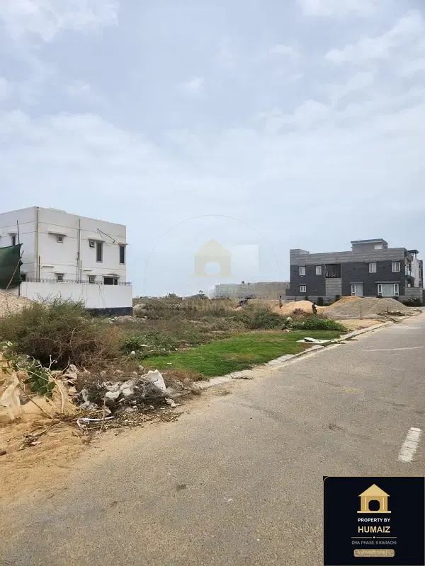 500 Sq. Yd. Residential Plot (Boulevard Facing, Parcel 20) in Khayaban-e-Sahil For Sale in DHA Phase 8 Karachi — Property by Humaiz Architectural Asset