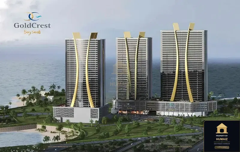 1-Bedroom Luxury Apartment (Sea Facing, 1 Bath, Suite 21) at HMR Waterfront For Sale in DHA Phase 8 Karachi — Property by Humaiz Architectural Asset