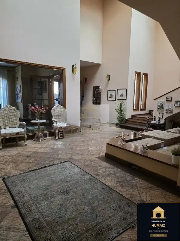 500 Sq. Yd. 6-Bedroom Luxury Villa (6 Bath, Residence 34) in DHA Phase 8 For Rent in DHA Phase 8 Karachi — Property by Humaiz Architectural Asset