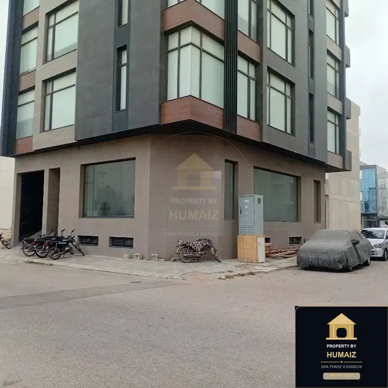 183 Sq. Yd. Commercial Retail Shop (Corner, Unit 11) on Al-Murtaza Commercial For Rent in DHA Phase 8 Karachi — Photograph 2