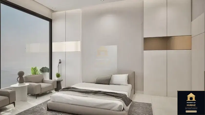 3-Bedroom Luxury Apartment (Sea Facing, 3 Bath, Suite 47) at HMR Waterfront For Sale in DHA Phase 8 Karachi — Photograph 4
