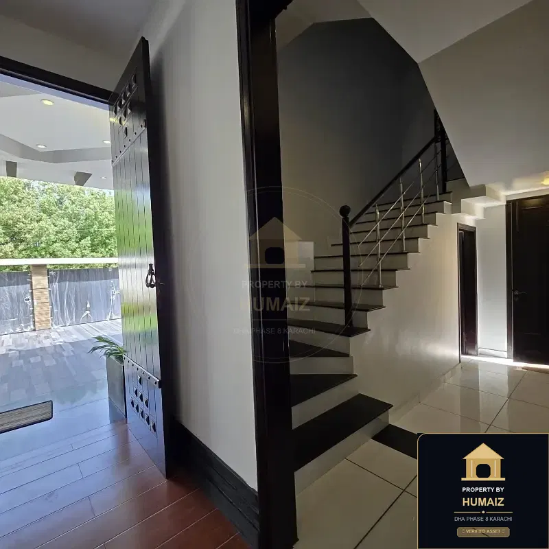 666 Sq. Yd. 6-Bedroom Luxury Villa (Brand New, 6 Bath, Residence 2) in Khayaban-e-Tipu Sultan For Sale in DHA Phase 8 Karachi — Property by Humaiz Architectural Asset
