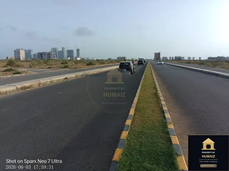 1,000 Sq. Yd. Residential Plot (Parcel 14) in Zone C For Sale in DHA Phase 8 Karachi — Photograph 2
