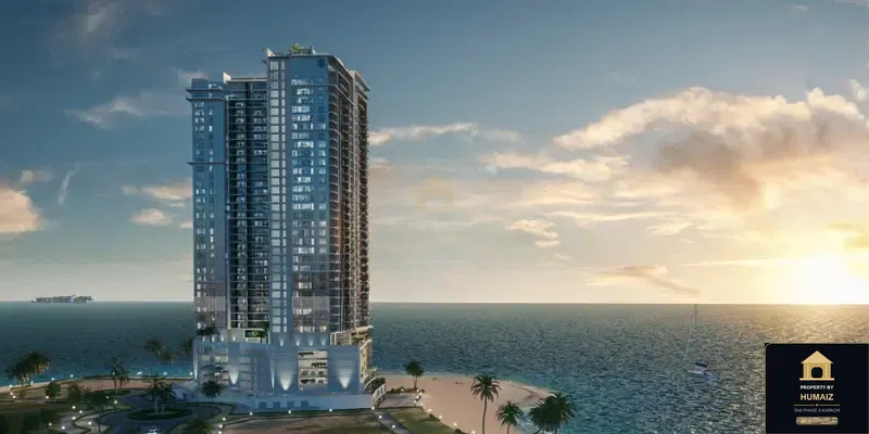 2-Bedroom Luxury Apartment (Private Pool, 3 Bath, Suite 40) at HMR Waterfront For Sale in DHA Phase 8 Karachi — Photograph 2