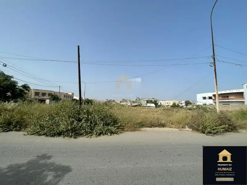 2,000 Sq. Yd. Residential Plot (Boulevard Facing, Parcel 6) in Zone A For Sale in DHA Phase 8 Karachi — Photograph 3