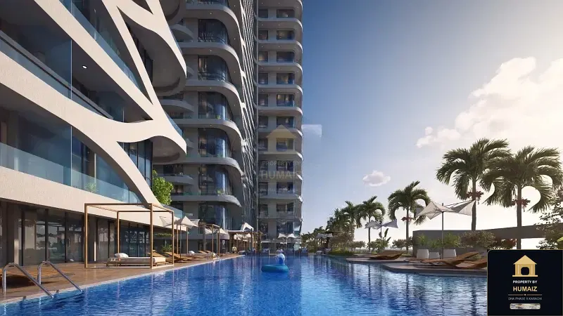 2-Bedroom Luxury Apartment (Sea Facing, 2 Bath, Suite 28) at HMR Waterfront For Sale in DHA Phase 8 Karachi — Photograph 46