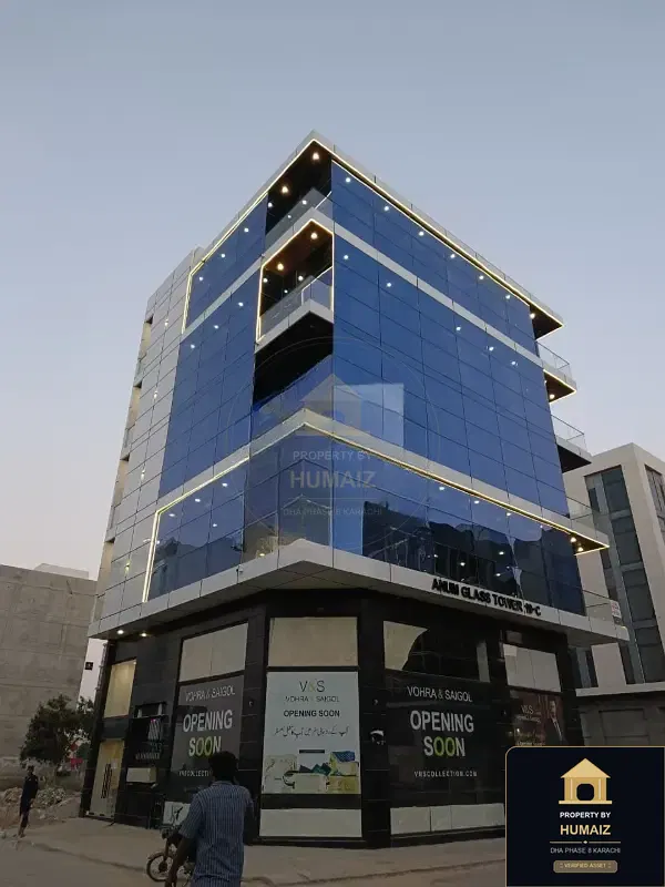 200 Sq. Yd. Commercial Building (Corner, 4 Bath, Unit 5) on Zulfiqar Commercial For Sale in DHA Phase 8 Karachi — Photograph 5