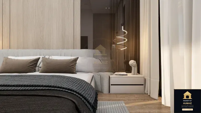 2-Bedroom Luxury Apartment (2 Bath, Suite 66) at HMR Waterfront For Sale in DHA Phase 8 Karachi — Property by Humaiz Architectural Asset