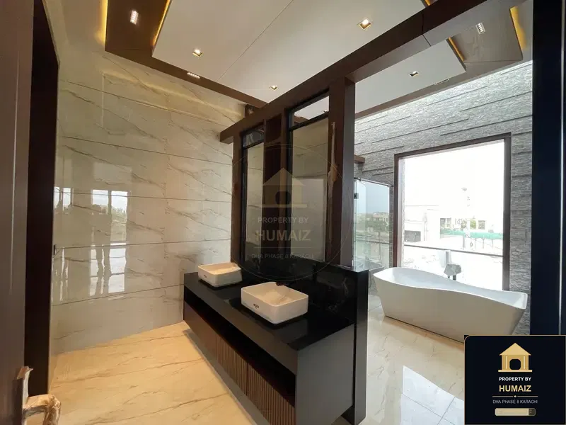 666 Sq. Yd. 6-Bedroom Luxury Villa (Private Pool, 6 Bath, Residence 1) in Zone A For Sale in DHA Phase 8 Karachi — Photograph 8