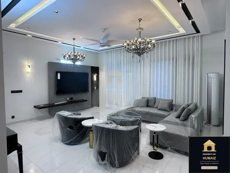 500 Sq. Yd. 6-Bedroom Luxury Villa (Basement, 6 Bath, Residence 163) in DHA Phase 8 For Sale in DHA Phase 8 Karachi — Photograph 11
