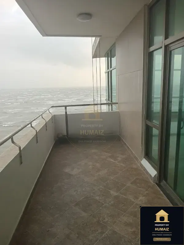 1-Bedroom Luxury Apartment (Sea Facing, 3 Bath, Suite 2) at Pearl Towers For Rent in DHA Phase 8 Karachi — Property by Humaiz Architectural Asset